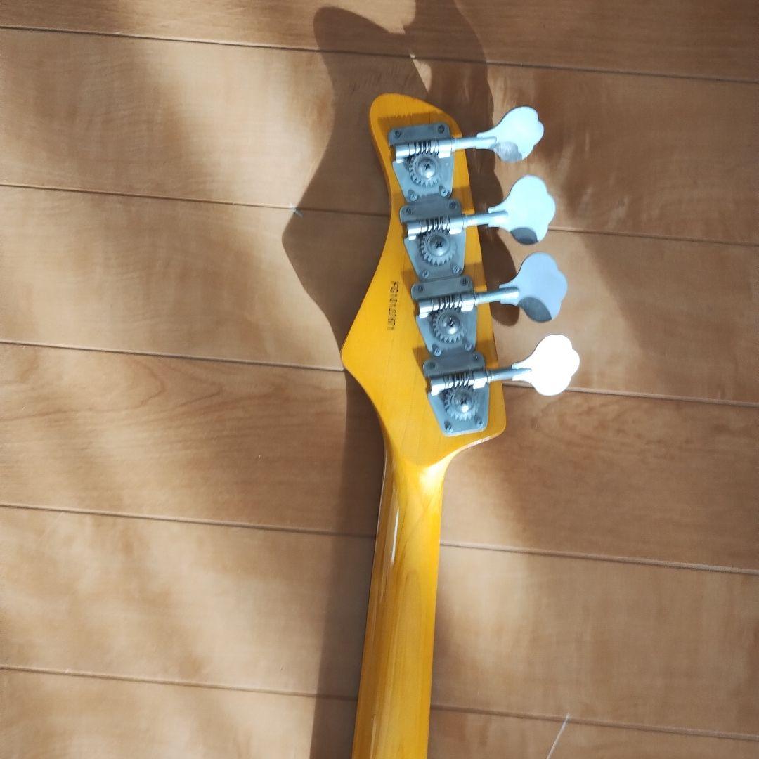 【値下げ交渉歓迎】FERNANDES RJB-380 ベース ブラック　ケース付