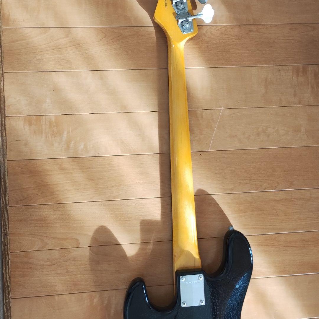 【値下げ交渉歓迎】FERNANDES RJB-380 ベース ブラック　ケース付