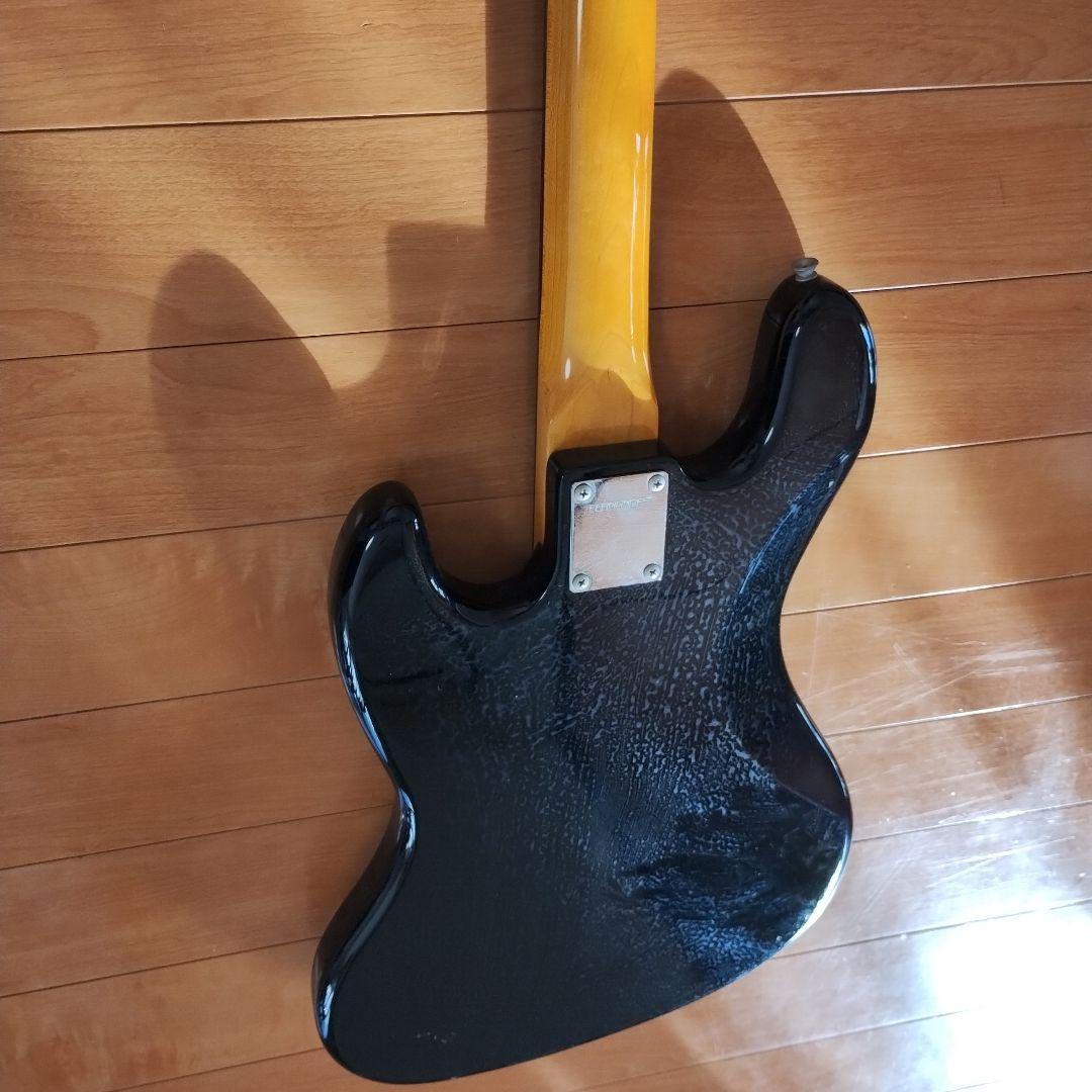 【値下げ交渉歓迎】FERNANDES RJB-380 ベース ブラック　ケース付