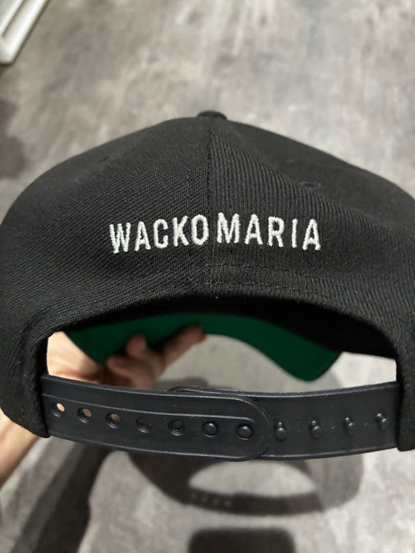 WACKO MARIA ブラック 9FORTY キャップ