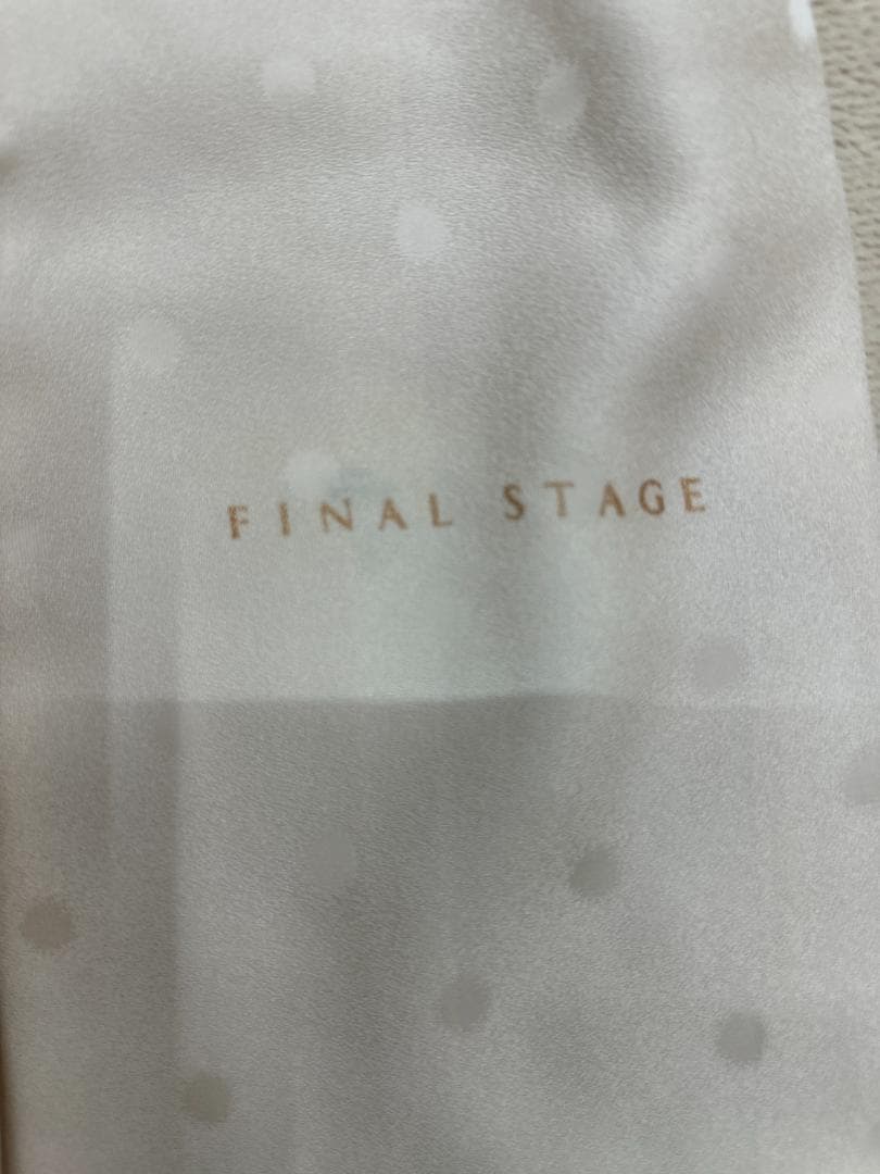 FINALL STAGE 白×黒 二分丈袖 長襦袢付き 振袖