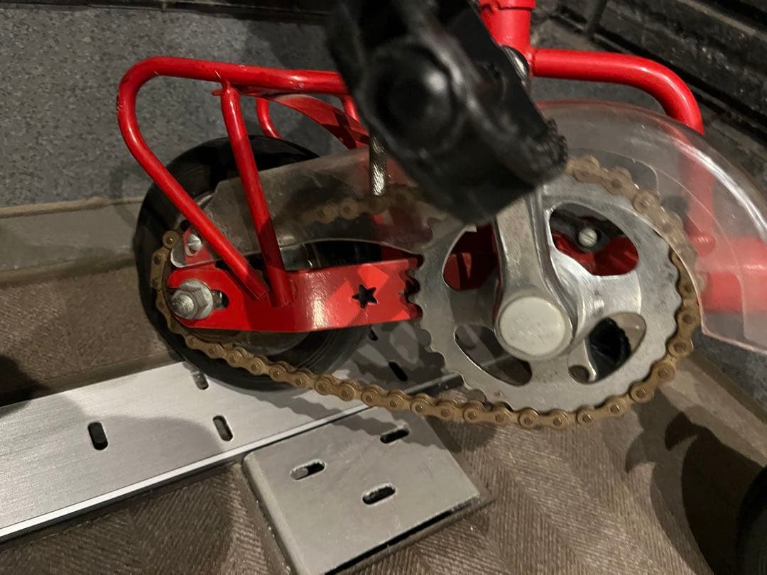 希少 NENG HAO 豆チャリミニ自転車 昭和レトロ ヴィンテージ星型 走行可