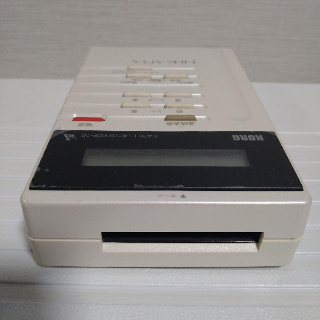KORG コルグ·カードプレイヤー　KCP-10　ＨＩ·ＫＡＲＡ　昭和レトロ