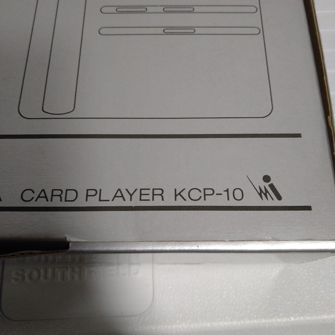 KORG コルグ·カードプレイヤー　KCP-10　ＨＩ·ＫＡＲＡ　昭和レトロ