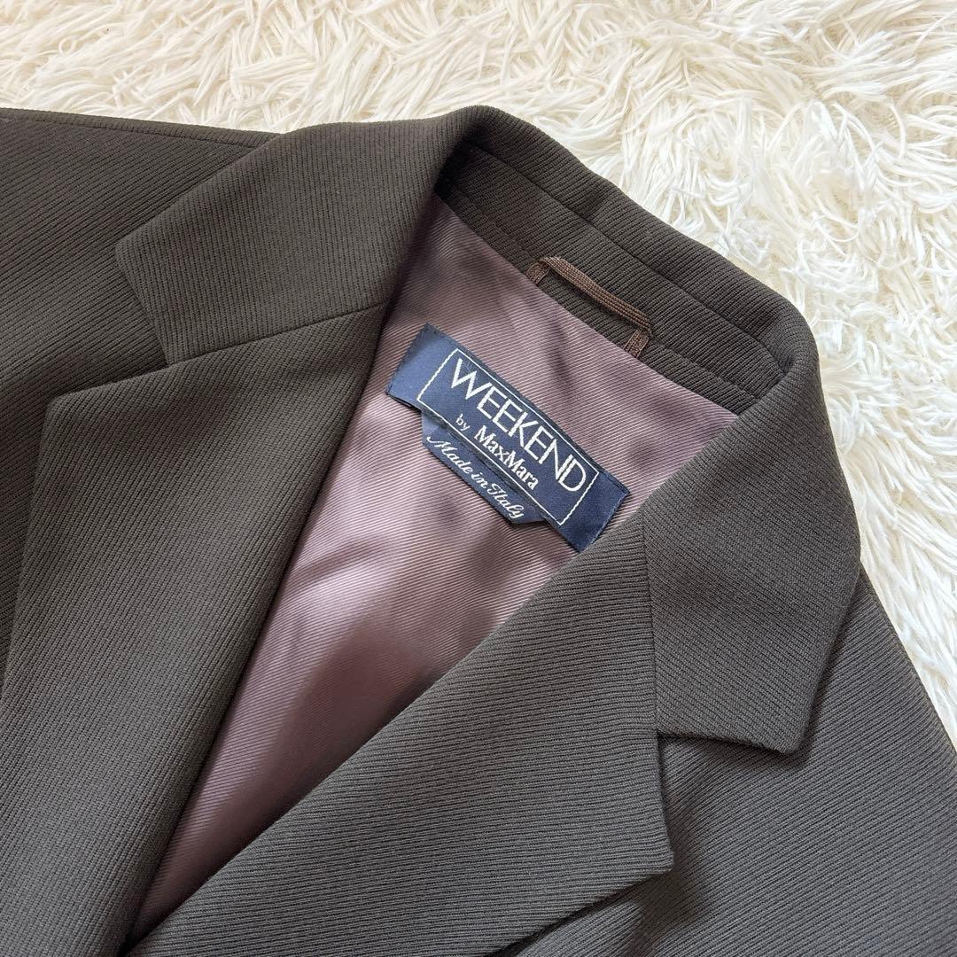 新品タグ付✨️weekend MaxMara ウールテーラードジャケット　ゆったり