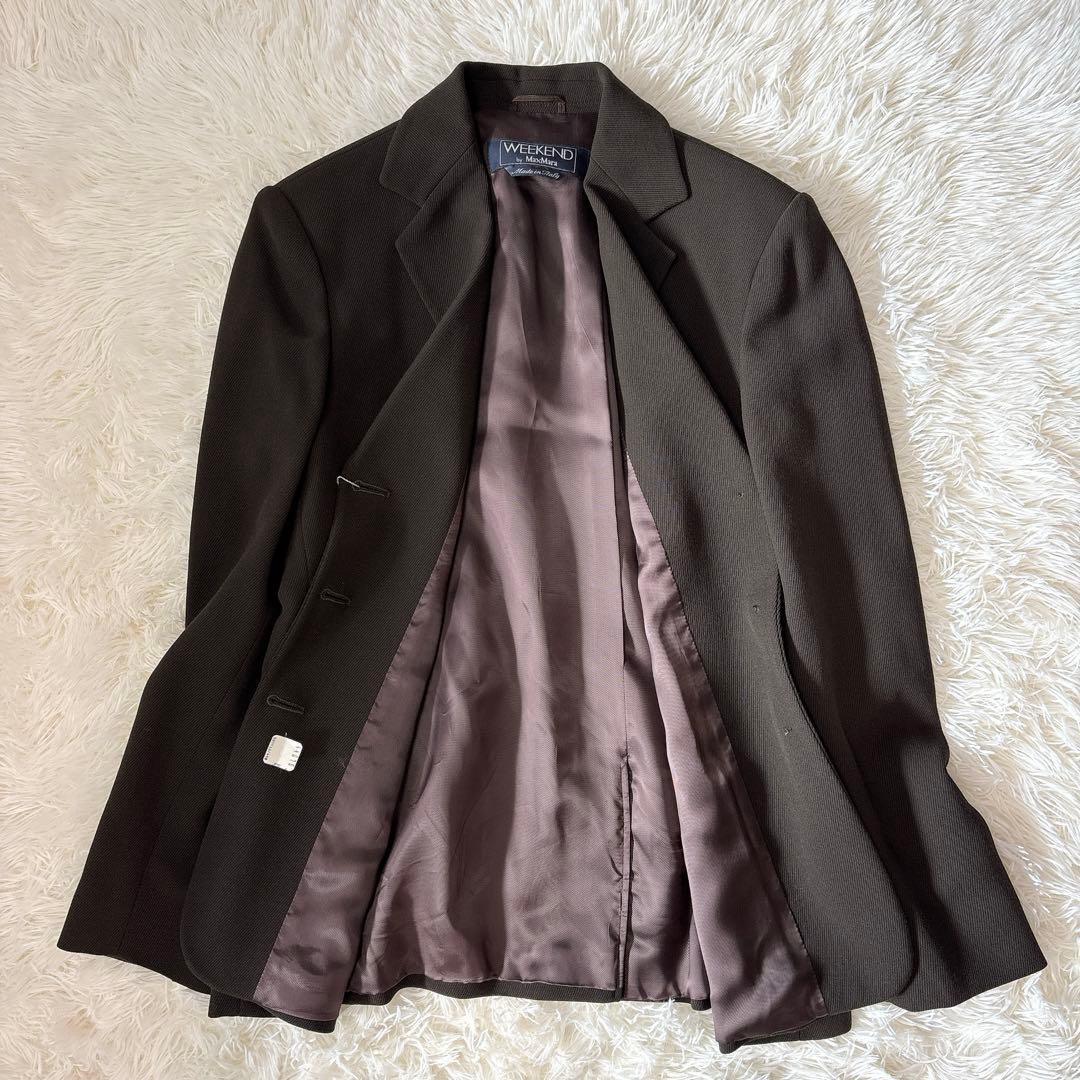 新品タグ付✨️weekend MaxMara ウールテーラードジャケット　ゆったり