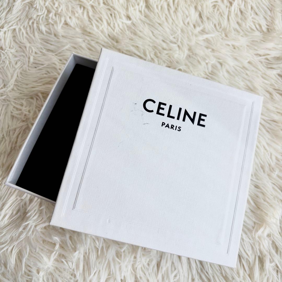 CELINE セリーヌ 三つ折り財布 スモール トリフォールド レザー ベージュ
