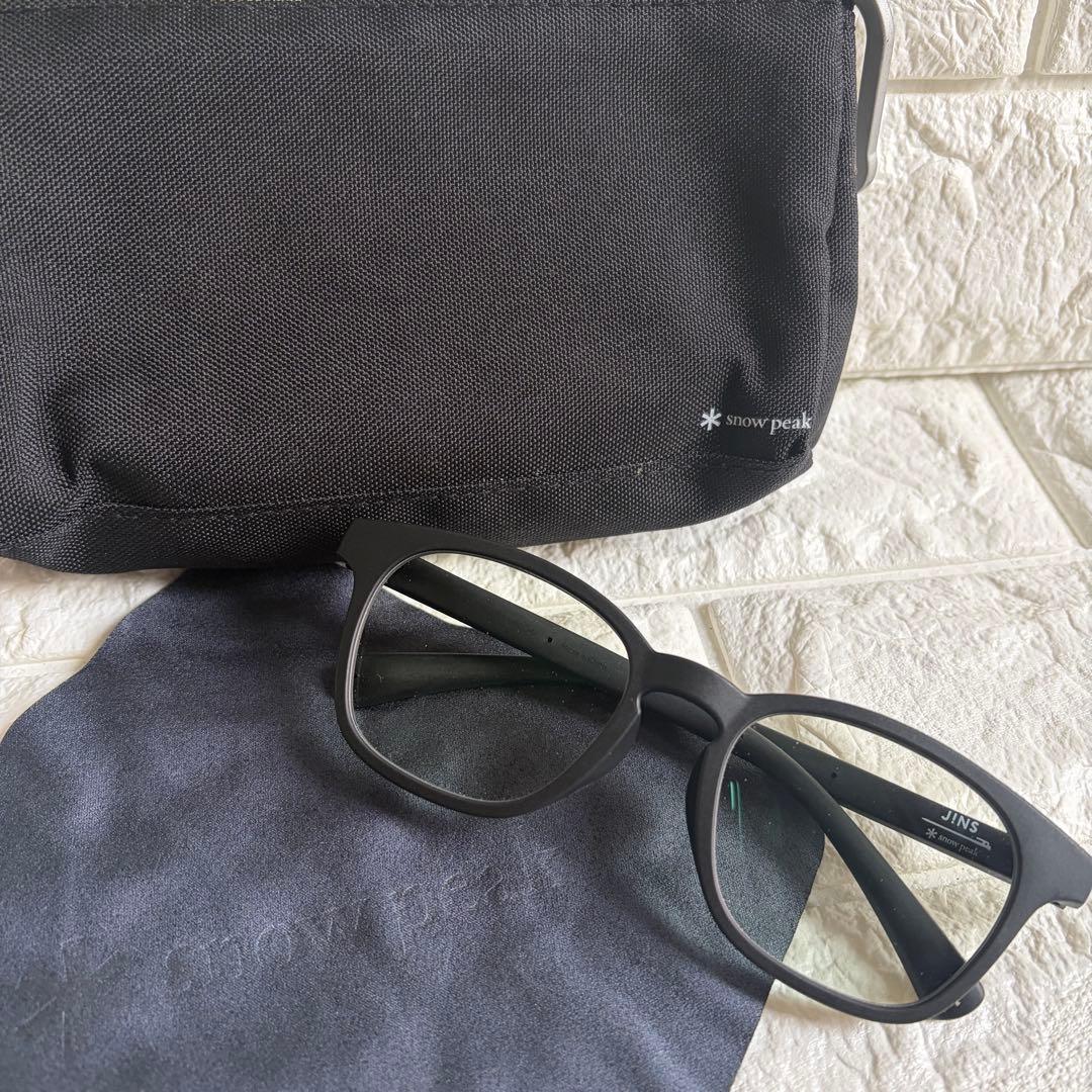 美品 JINS× Peak Rubber SUNGLASSES