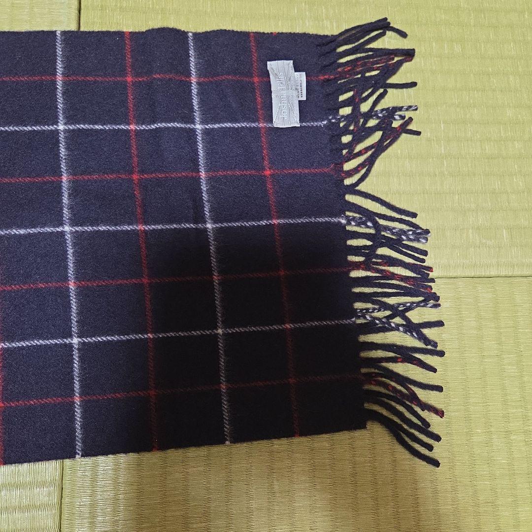 極美品 ジョシュアエリス Joshua Ellis カシミア マフラー