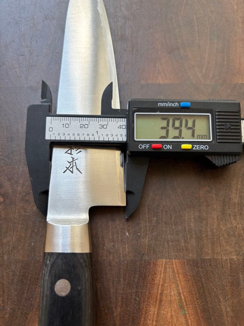 杉本 CM鋼 牛刀 180mm 包丁　CM2118 洋包丁　万能　未使用　ステン
