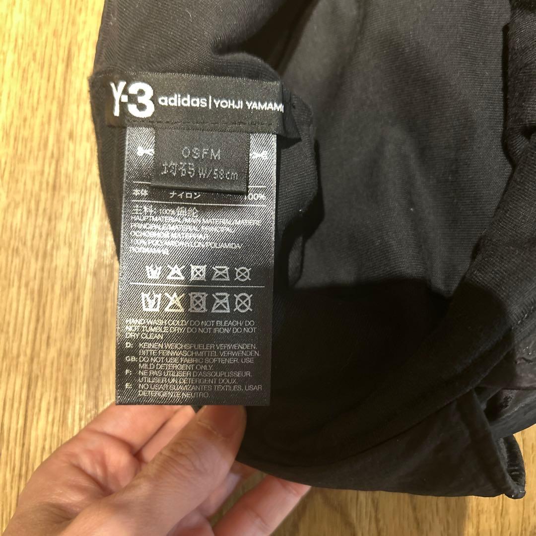 Y-3 ブラック フライトキャップ OSFM