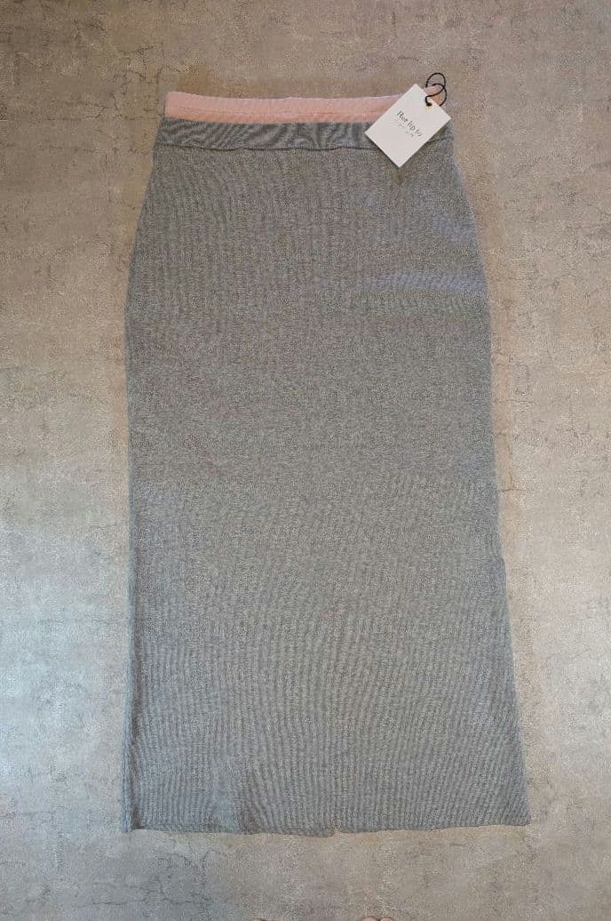Herlipto　Luxe Comfort Knit Long Skirt