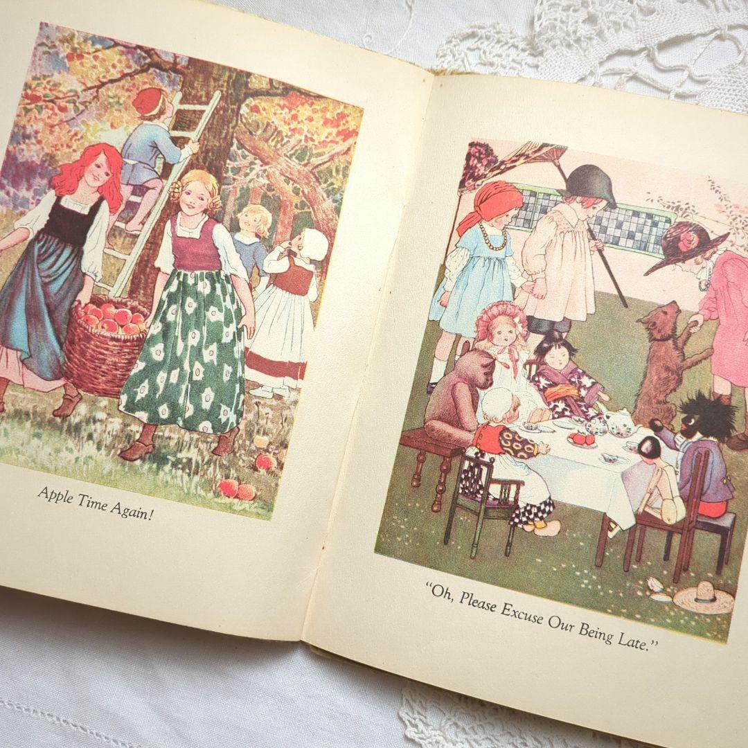 まるちゃん 稀少1935アンティーク絵本 洋書 児童書 ヴィクトリアン