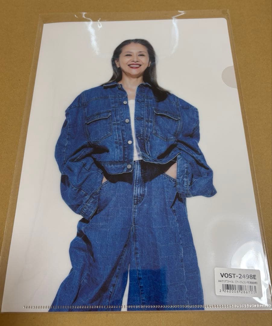 小泉今日子＆中井貴一/ダンスに間に合う レコード クリアファイルセット