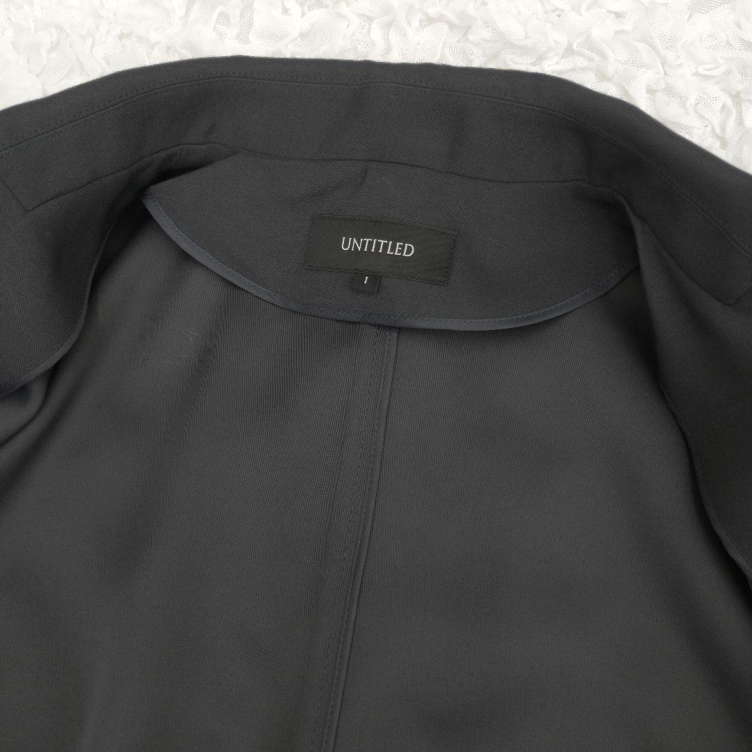 かなちゃん様 新品UNTITLED バックサテントレンチコート アンタイトル
