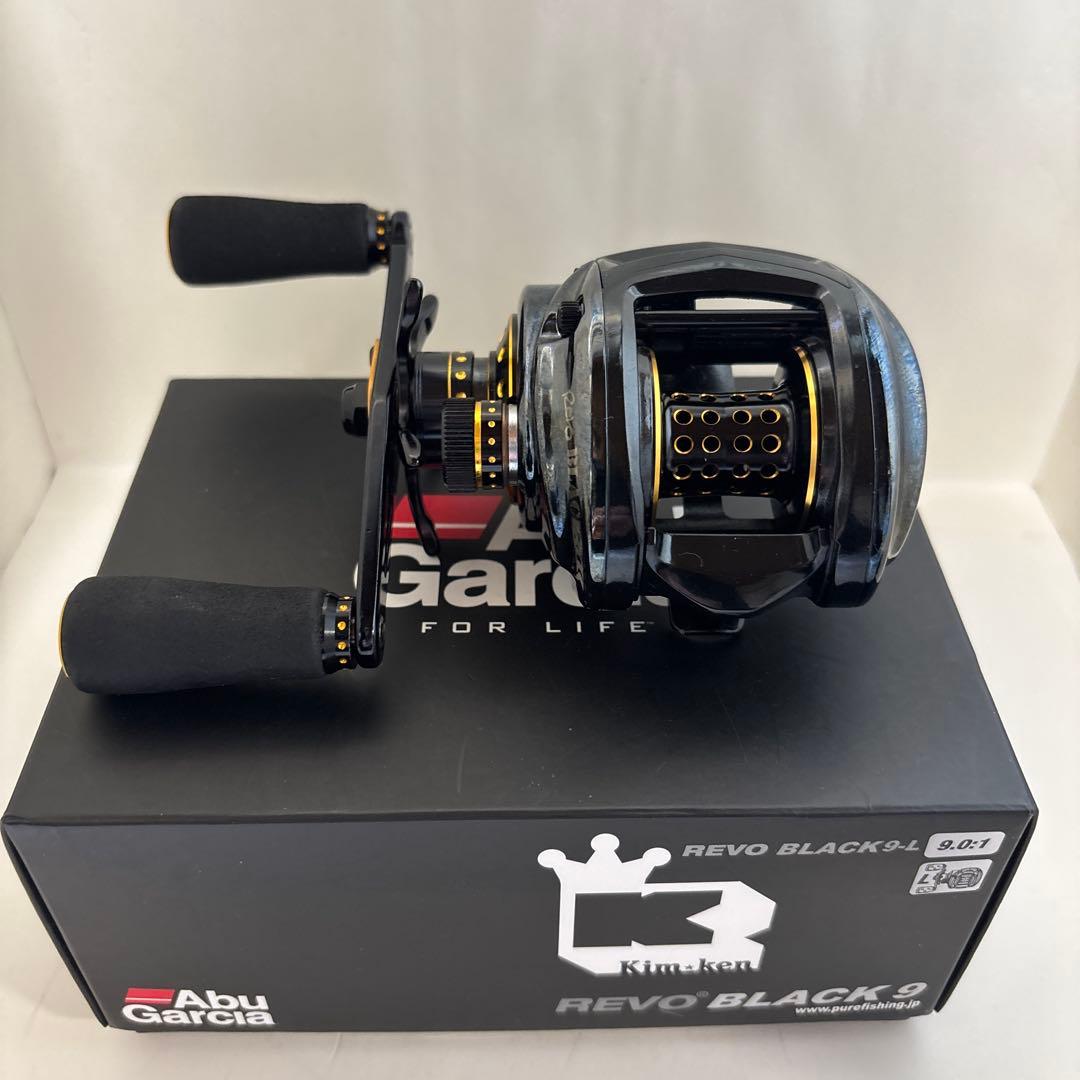アブガルシア　Revo BLACK9 ブラック9 左ハンドル