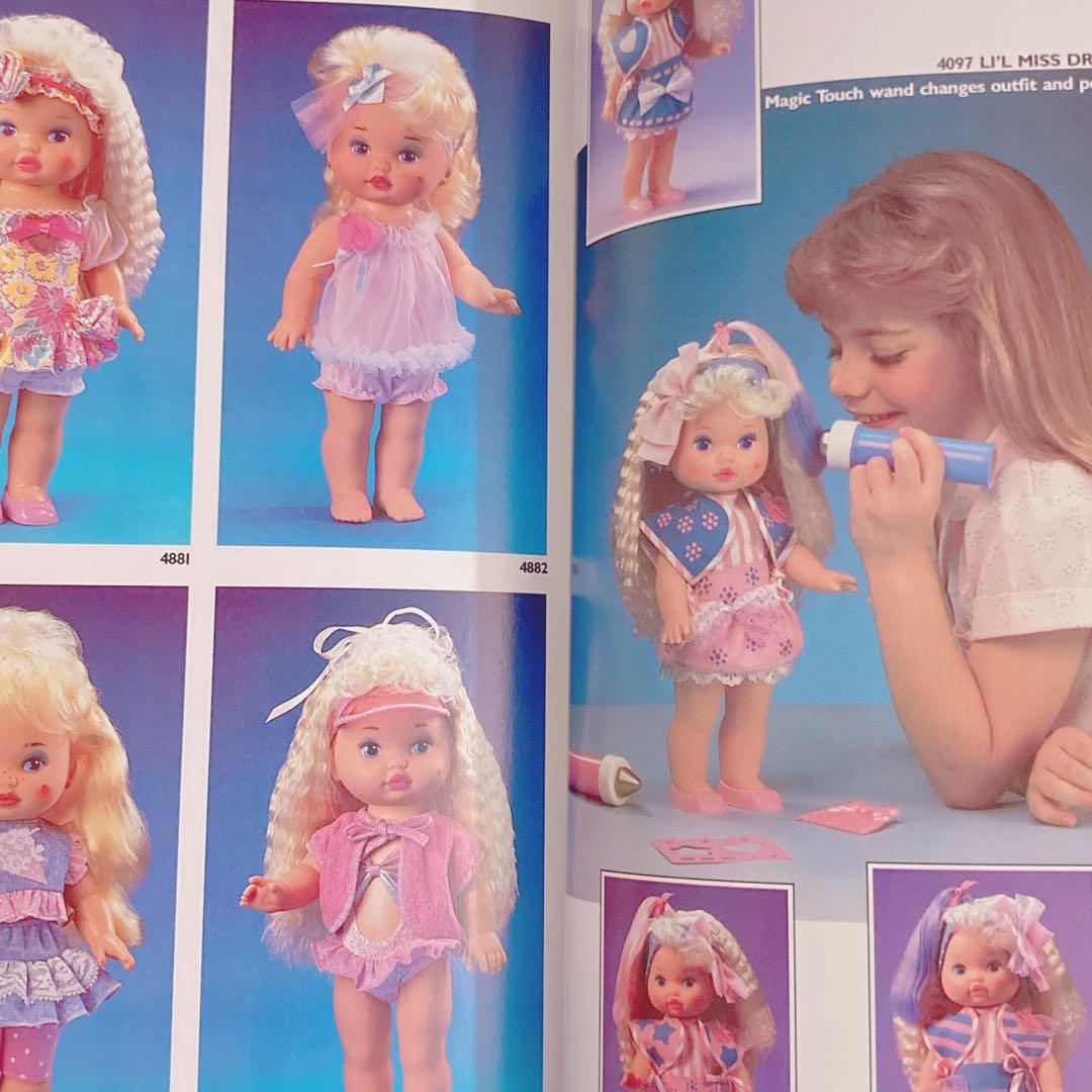 ♡マテル カタログ 1990 レトロファンシートイ バービー spank♡