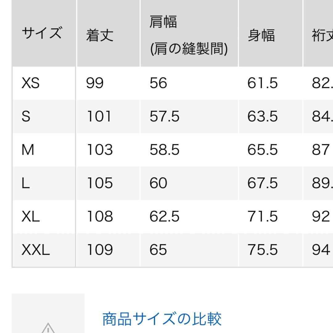 ユニクロ　＋J ダッフルコート　M ネイビー