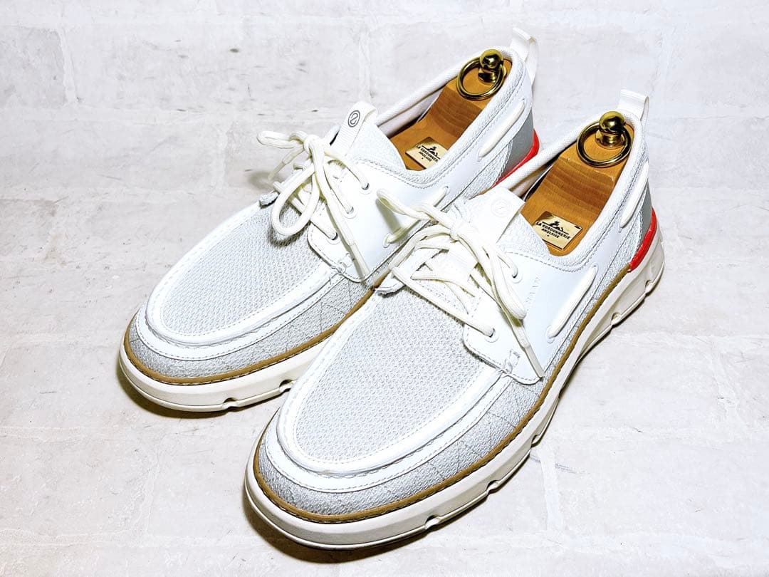 2回着【極美品】COLE HAAN ZEROGRAND デッキシューズ US10