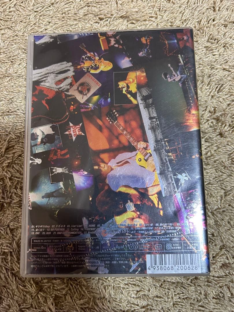 B'zの人気ライブDVD　5作品セット