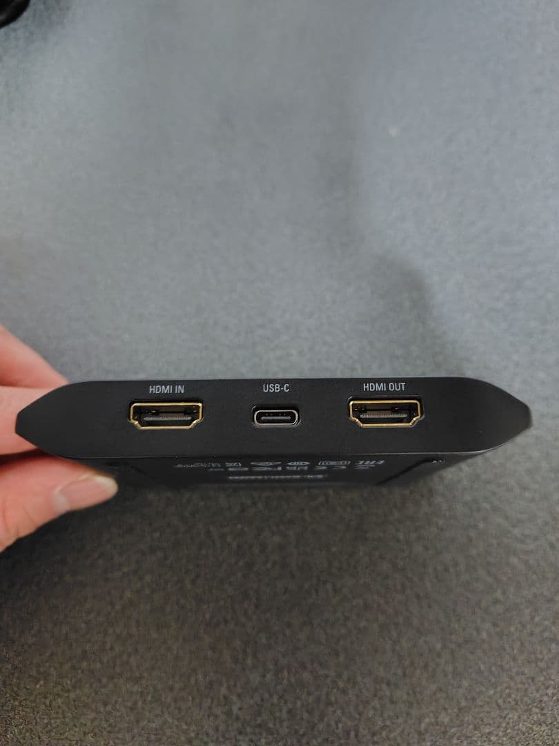 ねこ　Elgato HD60 X キャプチャーボード