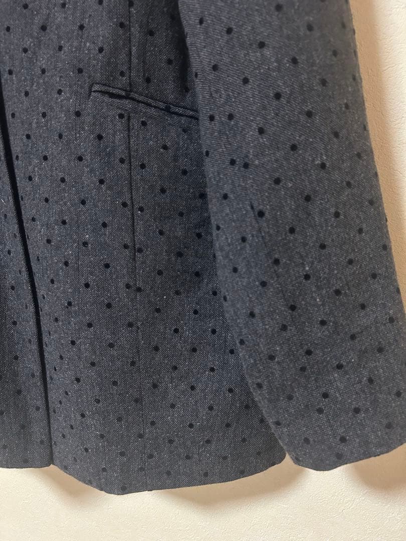 kastane ドットツイードジャケット