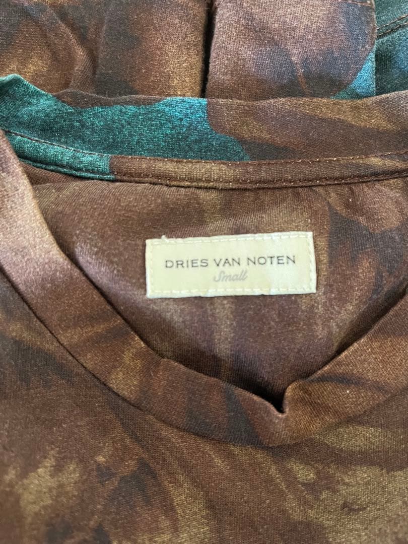 DRIES VAN NOTEN フラワープリント Tシャツ S