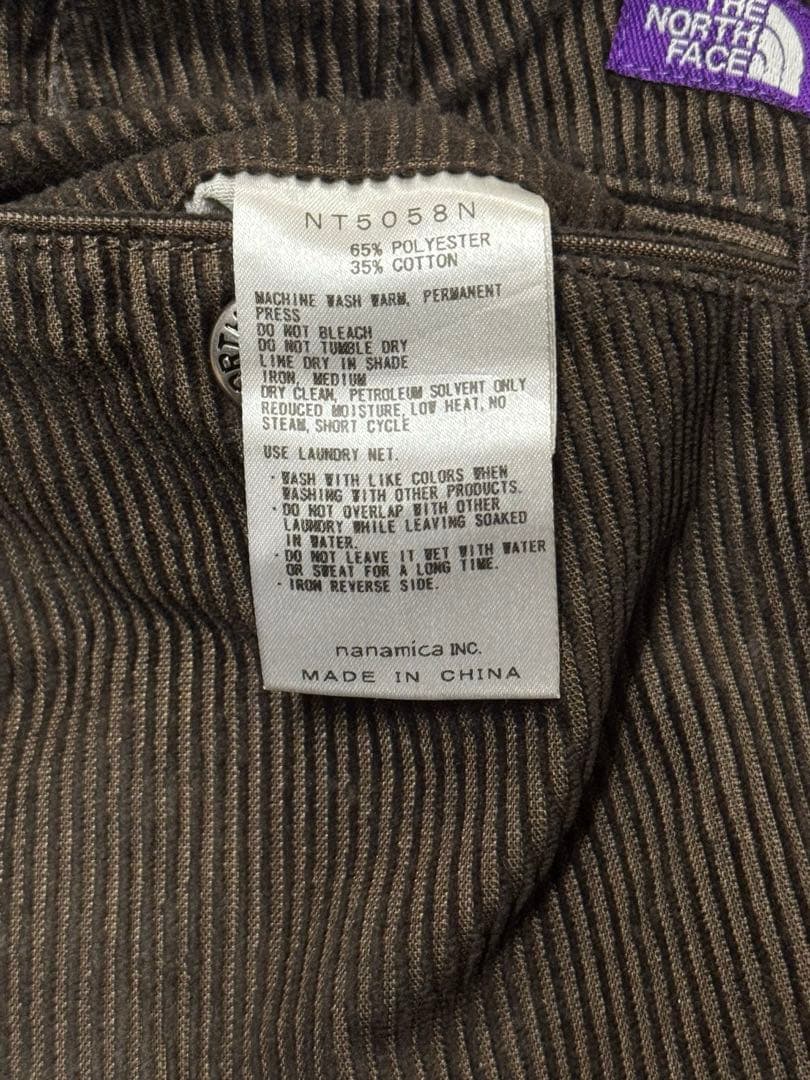 パンツ Corduroy Wide Tepered Pants