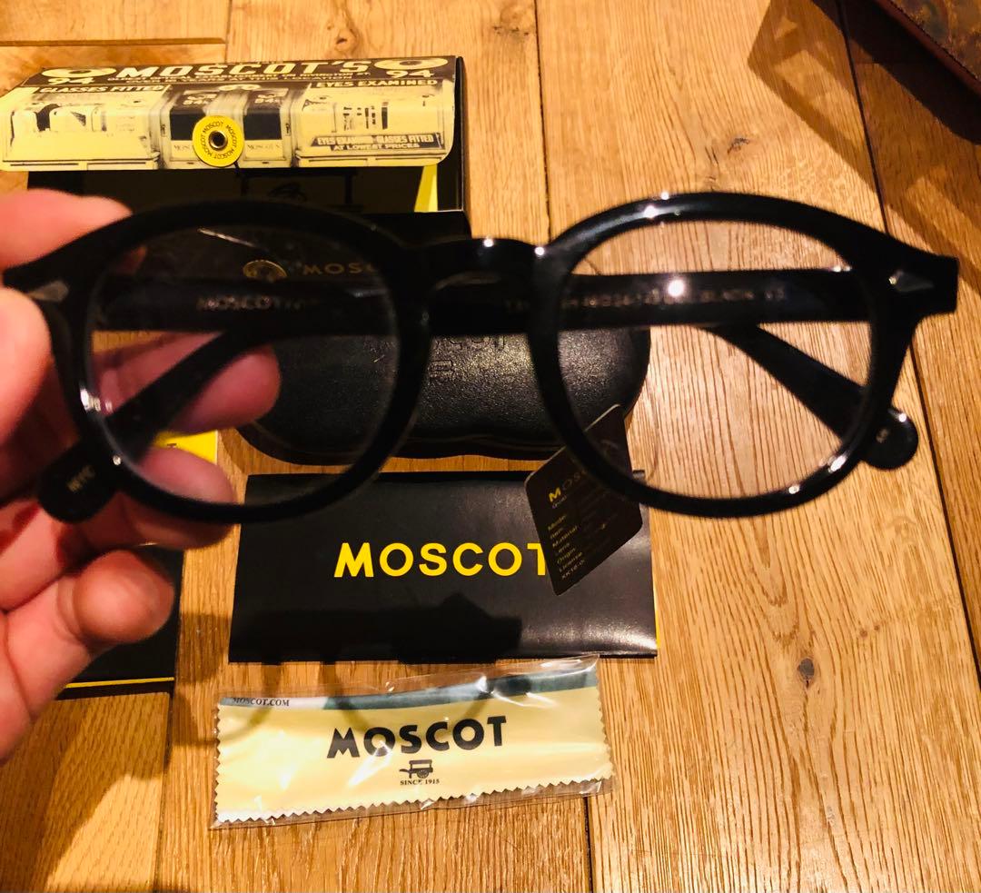 MOSCOT LEMTOSH 49口24-145 ブラックサングラス