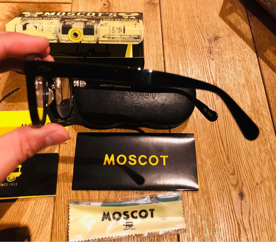 MOSCOT LEMTOSH 49口24-145 ブラックサングラス
