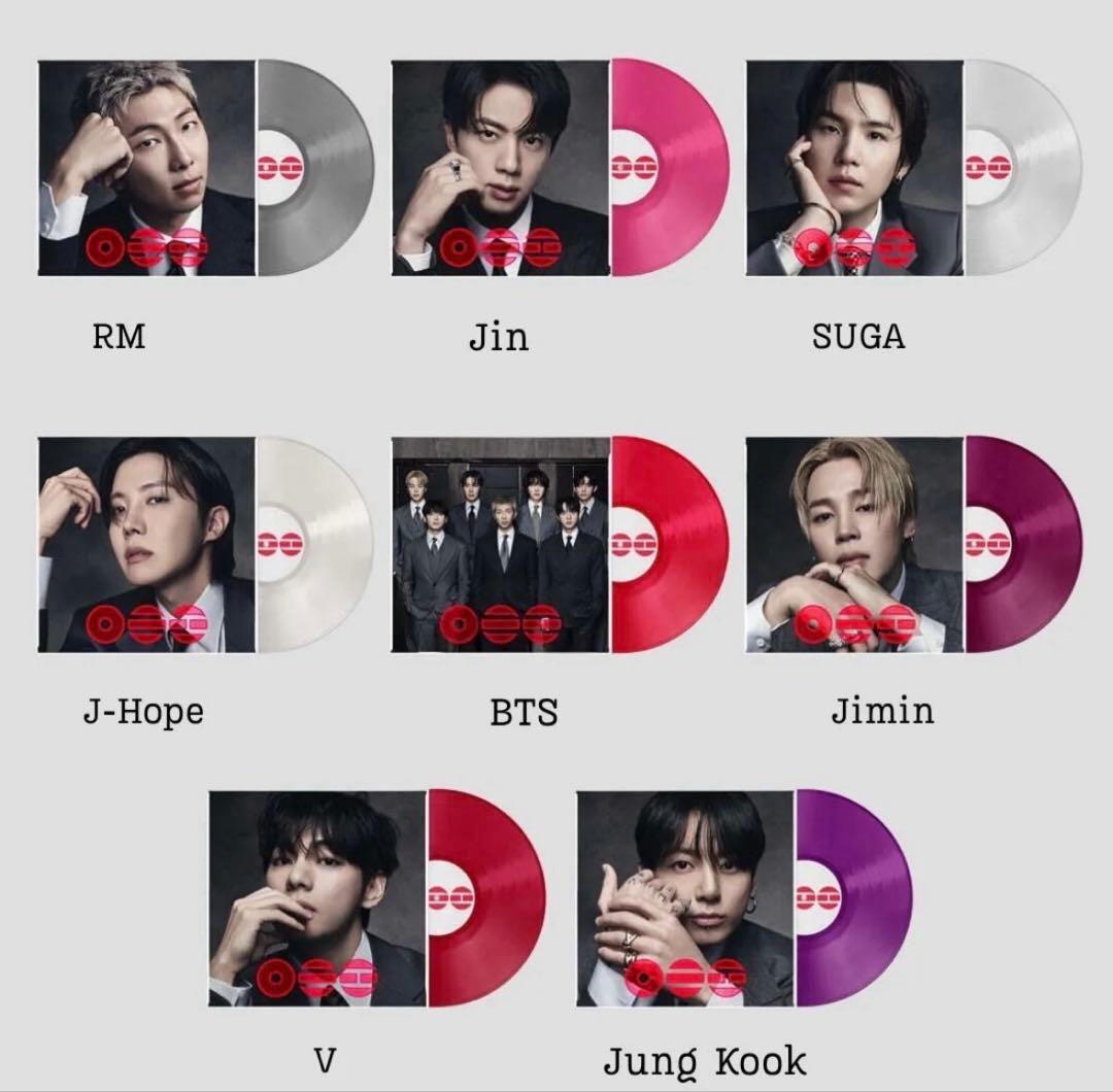 【新品未開封】ARIRANG SUGA Clear Vinyl