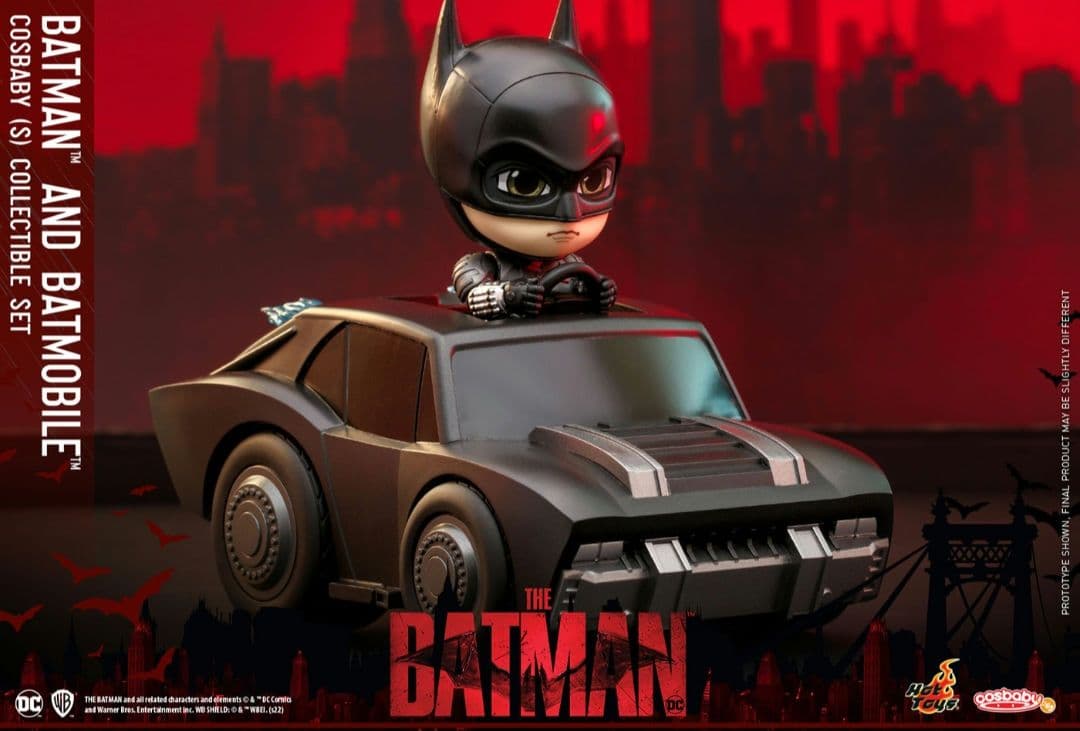 《新品未開封》COS BABY　コスベイビー　バットモービル&バットマン