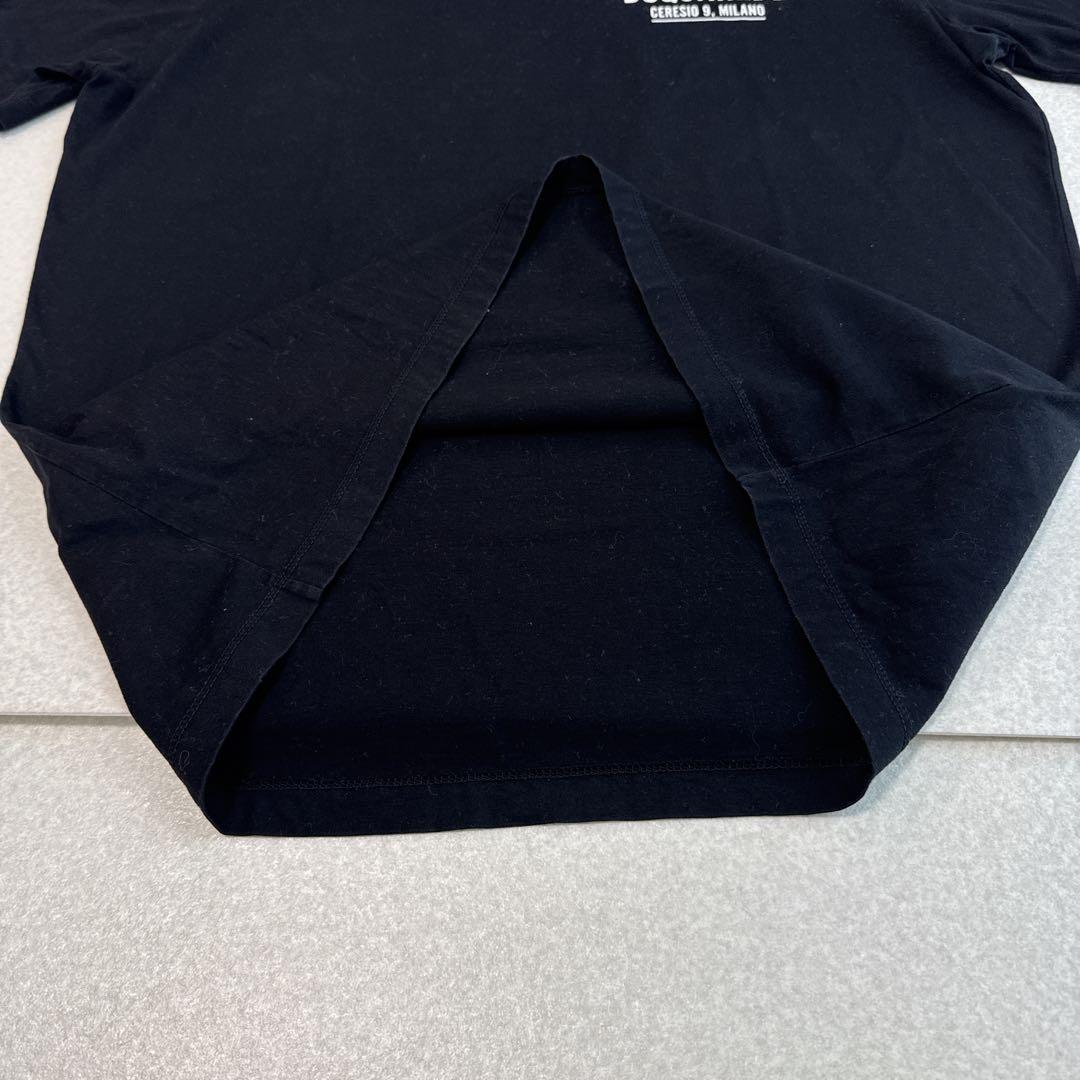 大きめサイズ美品⭐️DSQUARED2 ロゴTシャツ XXL ブラック