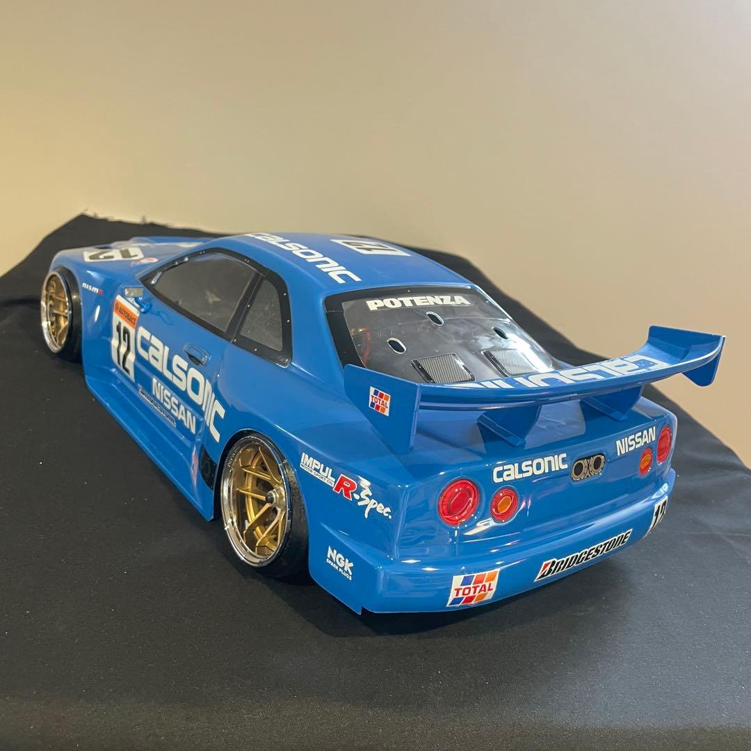 毘*天様 タミヤ　カルソニックスカイライン　GT-R 1/10 ラジコンボディー
