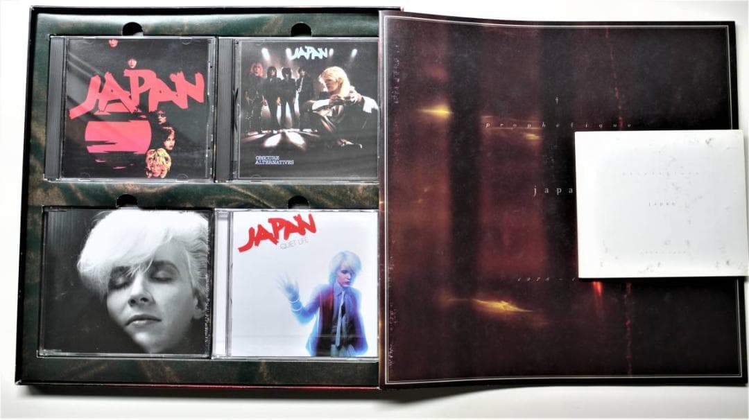 JAPAN ジャパンプロフェティーク 1978～1980 ４枚組限定CD＆写真集