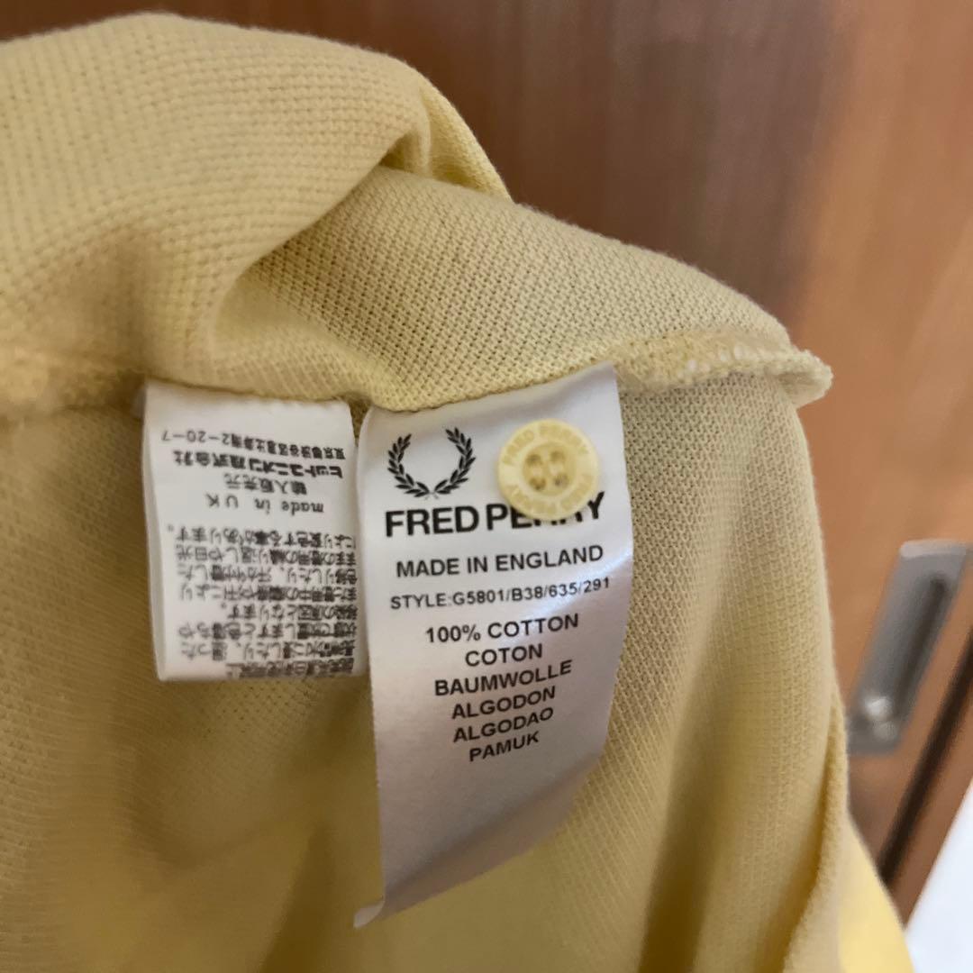 フレッドペリー　ポロシャツ　fred perry 半袖