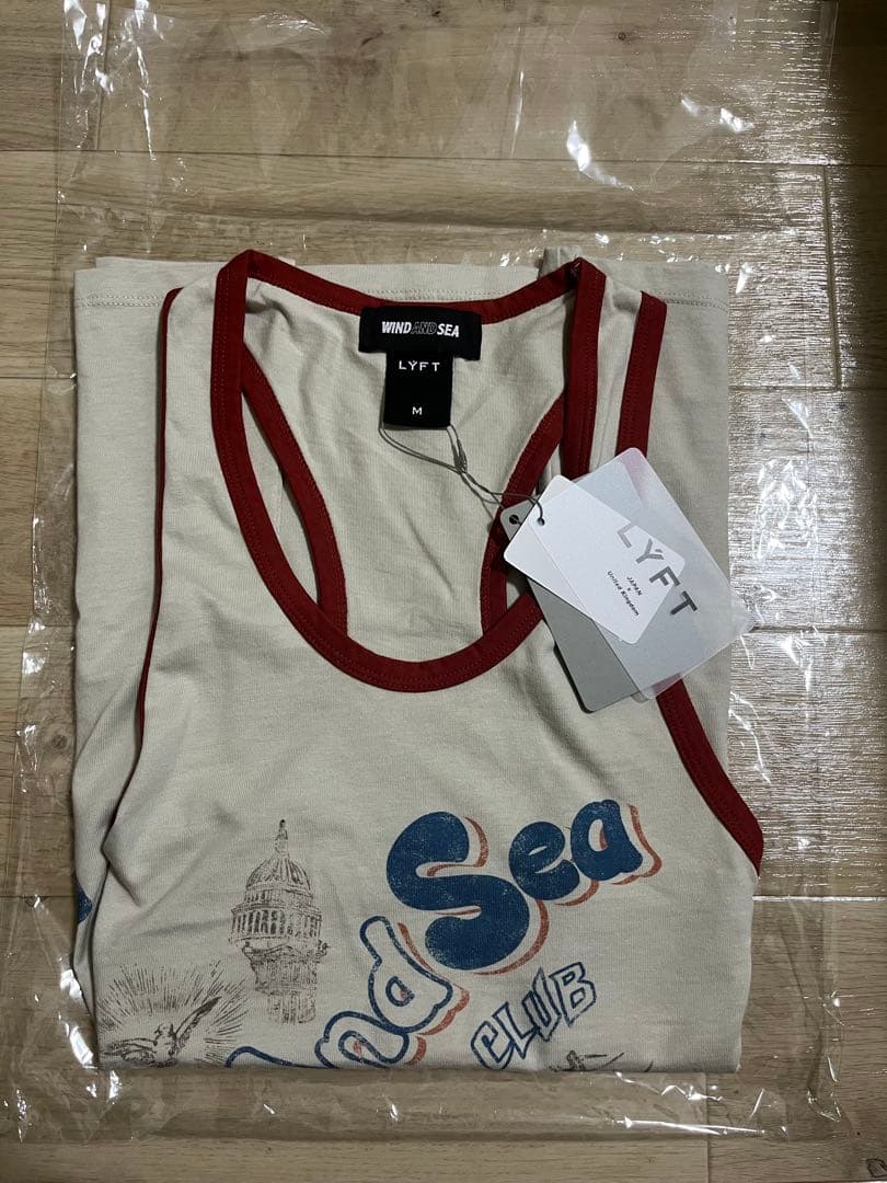 たっち出品LYFT wind and sea タンクトップ 新品　M