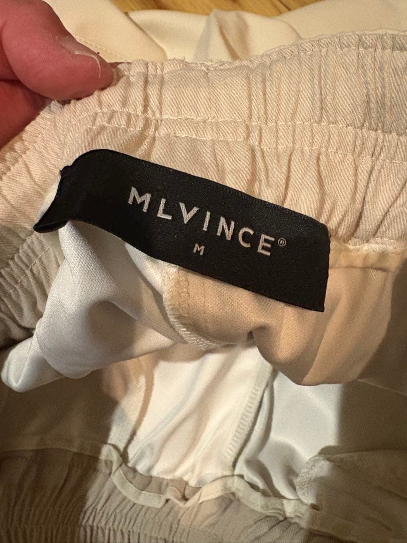 MLVINCE フェイクレザーパンツ　M