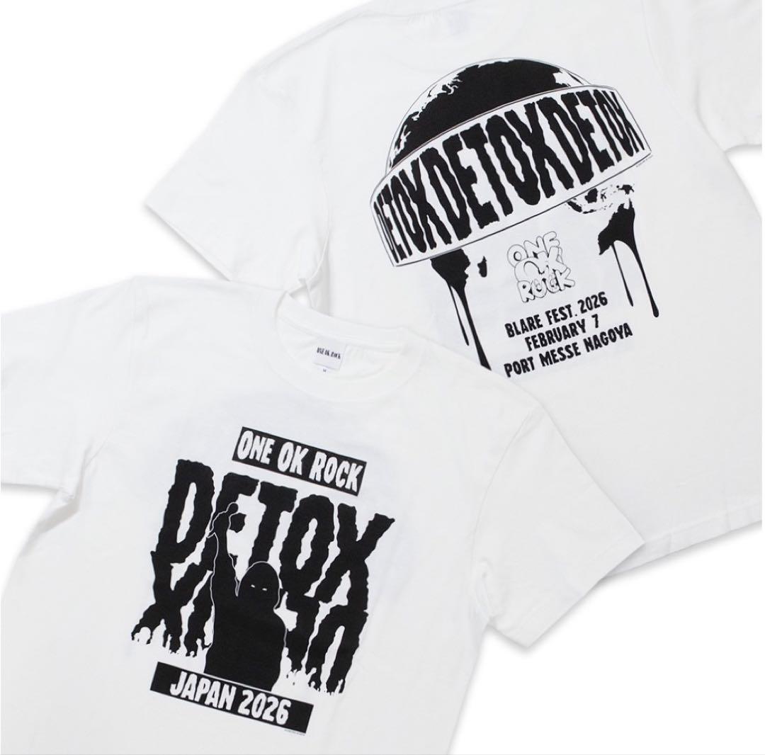 ONE OK ROCK Tシャツ ホワイトBLARE FEST 【L】