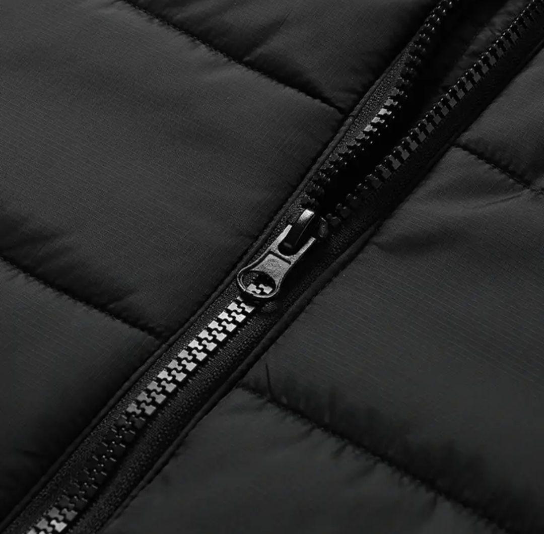 電熱ベスト　フード取外し可能　バッテリー付　男女兼用　9XL 1度着用のみ