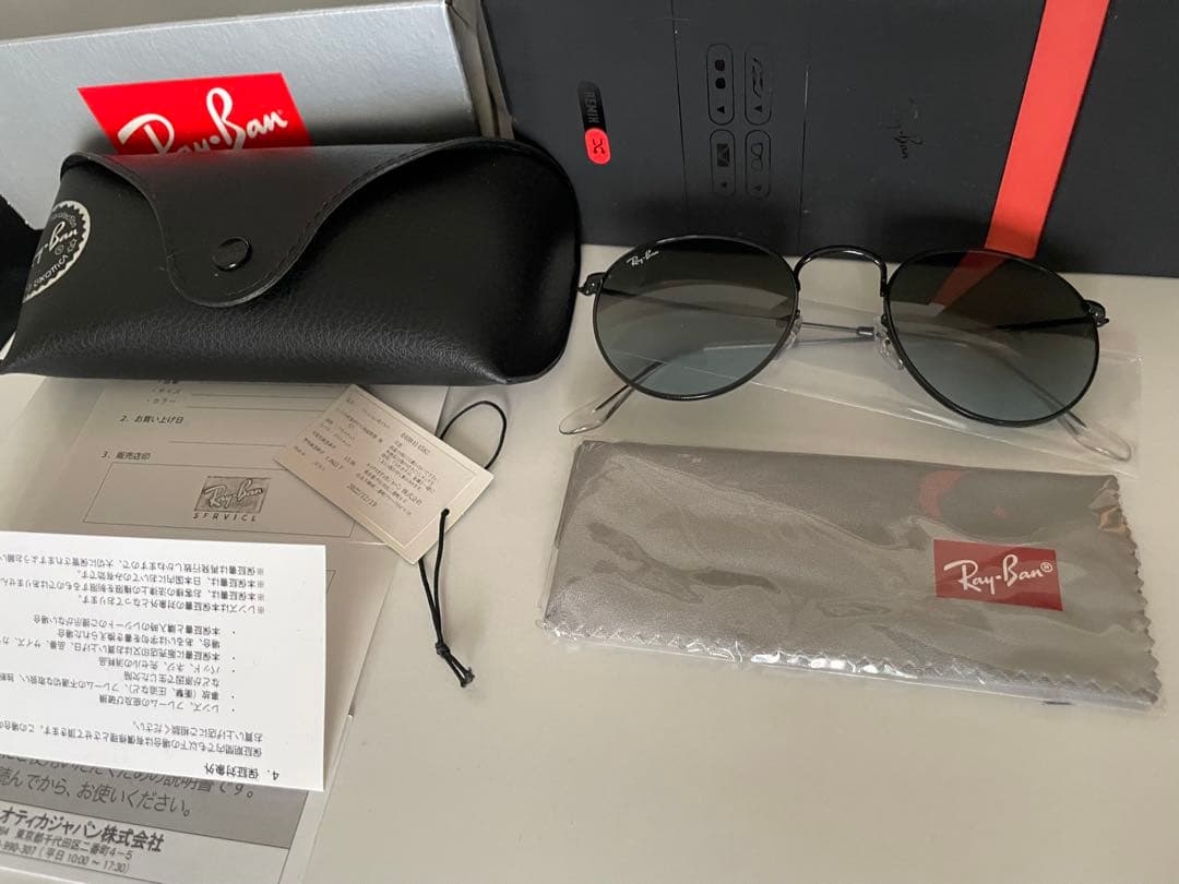 【未使用】RayBan ROUND L イタリア製