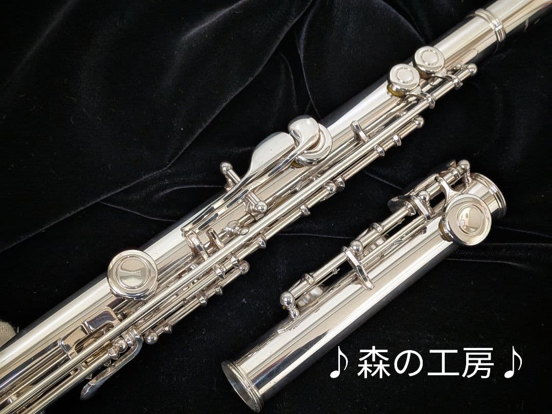 中古フルート専門店‼️部活応援‼️頭部管銀製 ヤマハフルートYFL311 Eメカ