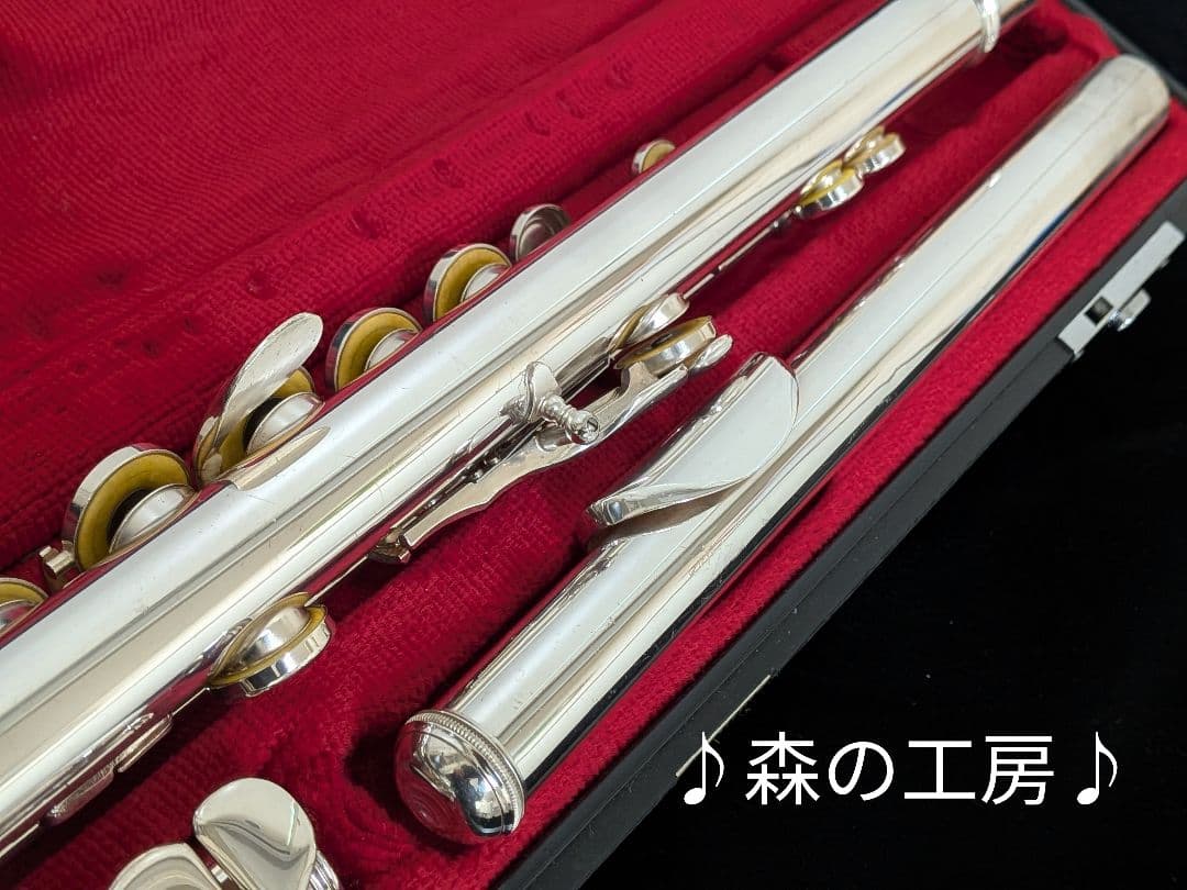 中古フルート専門店‼️部活応援‼️頭部管銀製 ヤマハフルートYFL311 Eメカ