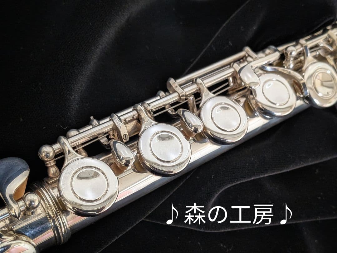 中古フルート専門店‼️部活応援‼️頭部管銀製 ヤマハフルートYFL311 Eメカ