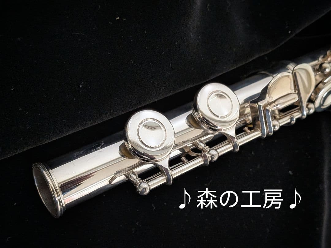 中古フルート専門店‼️部活応援‼️頭部管銀製 ヤマハフルートYFL311 Eメカ