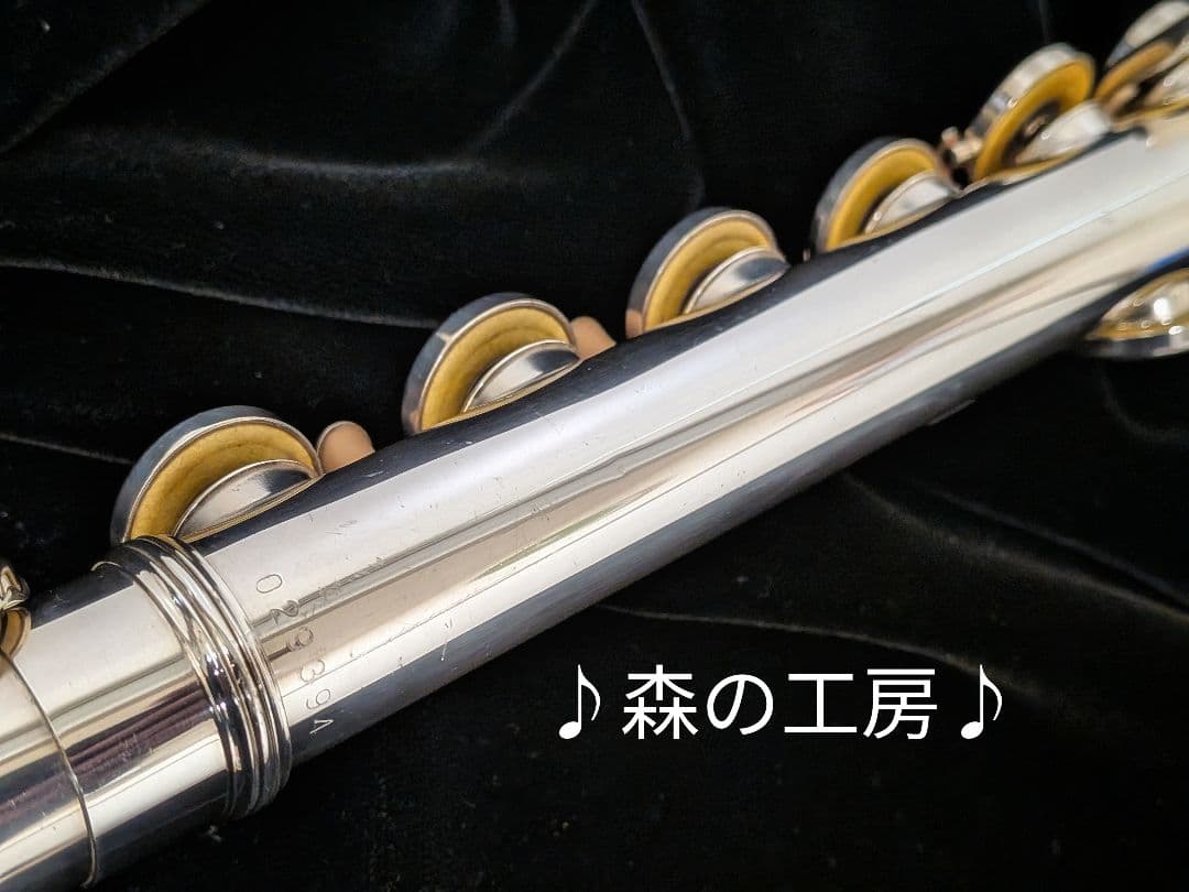 中古フルート専門店‼️部活応援‼️頭部管銀製 ヤマハフルートYFL311 Eメカ