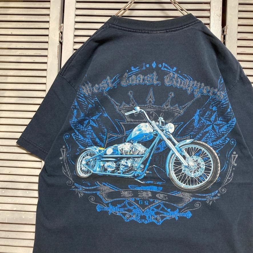 CABQ バイカー Tシャツ 90s ウエストコーストチョッパーズ バイク