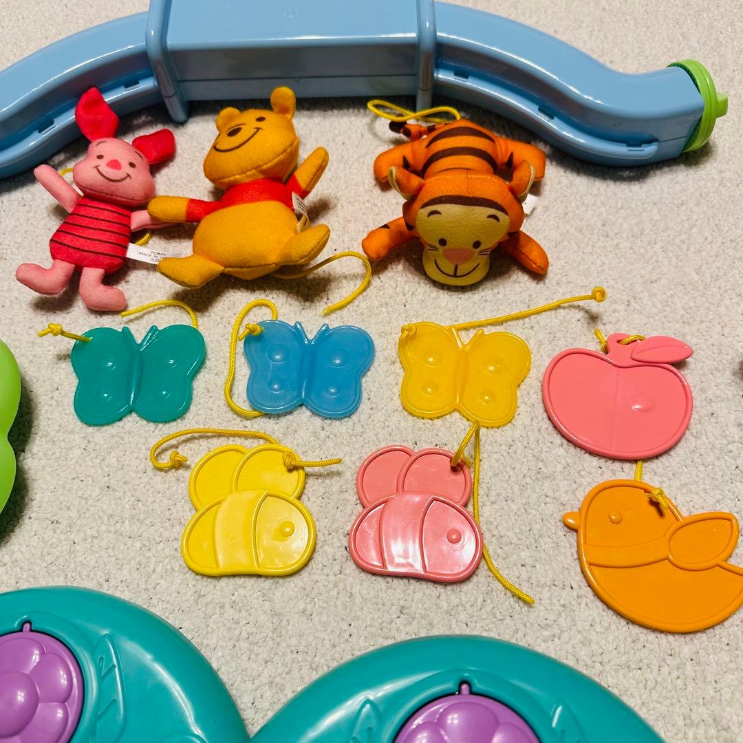 プーメリー　えらべる回転6WAYジムにへんしんメリー　くまのプーさん