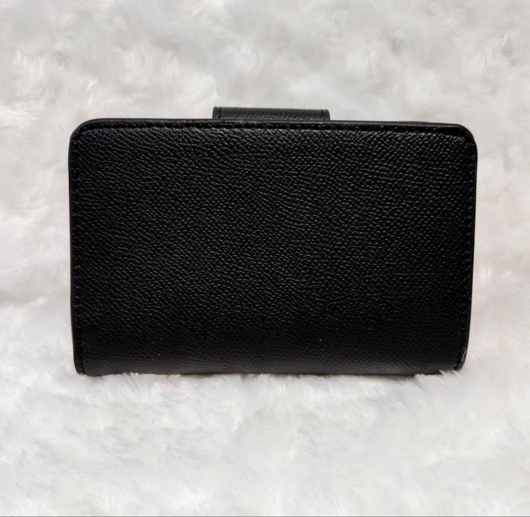 COACH 　 二つ折り財布　ブラック