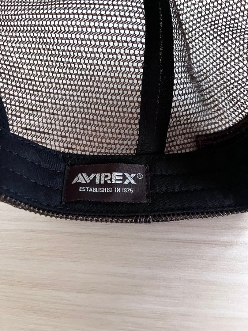 新品未使用AVIREX アビレックス キャップ ブラウン XL